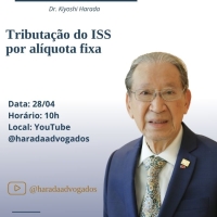 Convite: Aula Magna nº 59 – Tributação do ISS por alíquota fixa