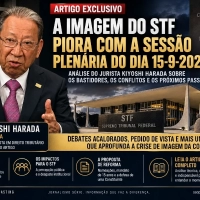 A imagem do STF piora com a sessão plenária do dia 15-9-2026